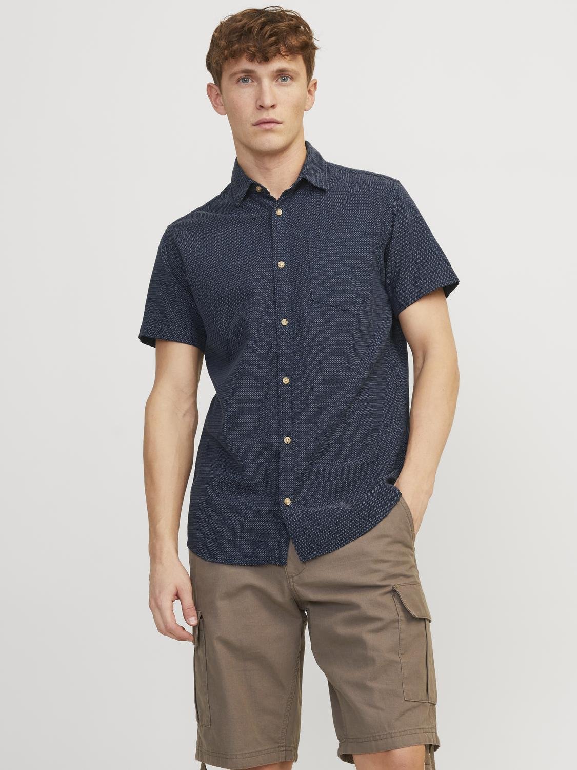 Jack & Jones Kurzarmhemd »JJEABEL SHIRT SS SN« von jack & jones