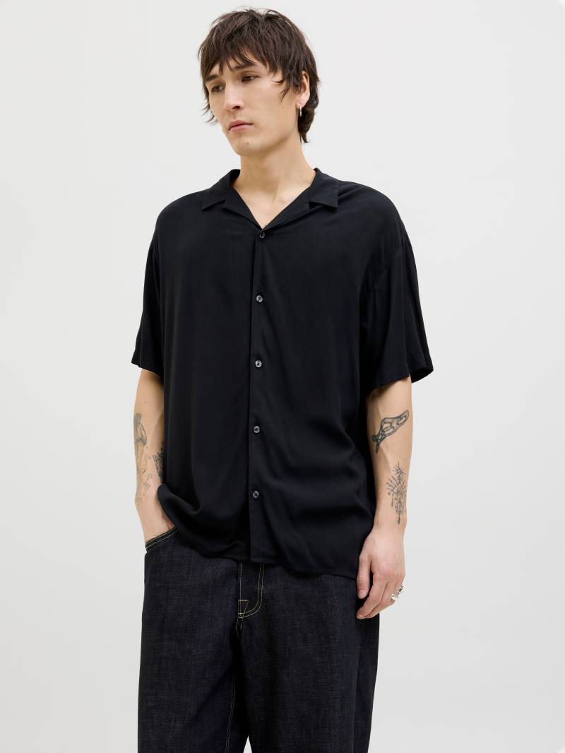 Jack & Jones Kurzarmhemd »JJEJEFF SOLID RESORT SHIRT S/S SN«, mit Resort Kragen von jack & jones