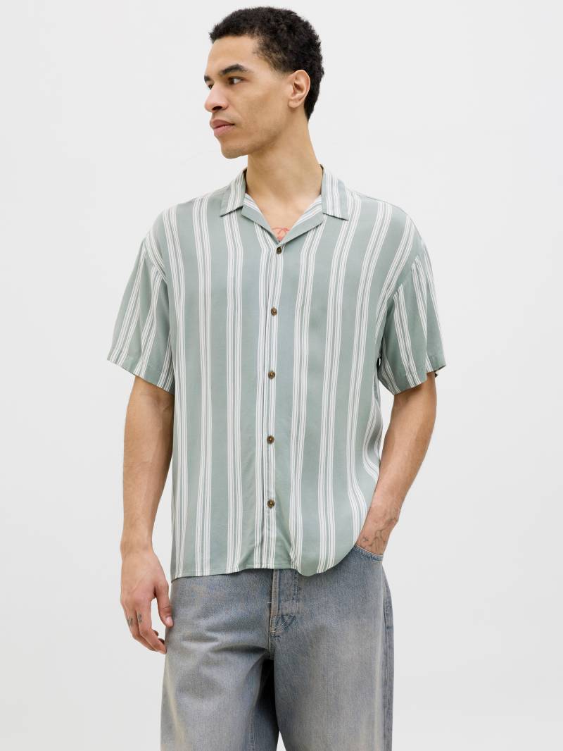 Jack & Jones Kurzarmhemd »JJEJEFF STRIPE RESORT SHIRT SS SN«, mit Streifen Muster von jack & jones