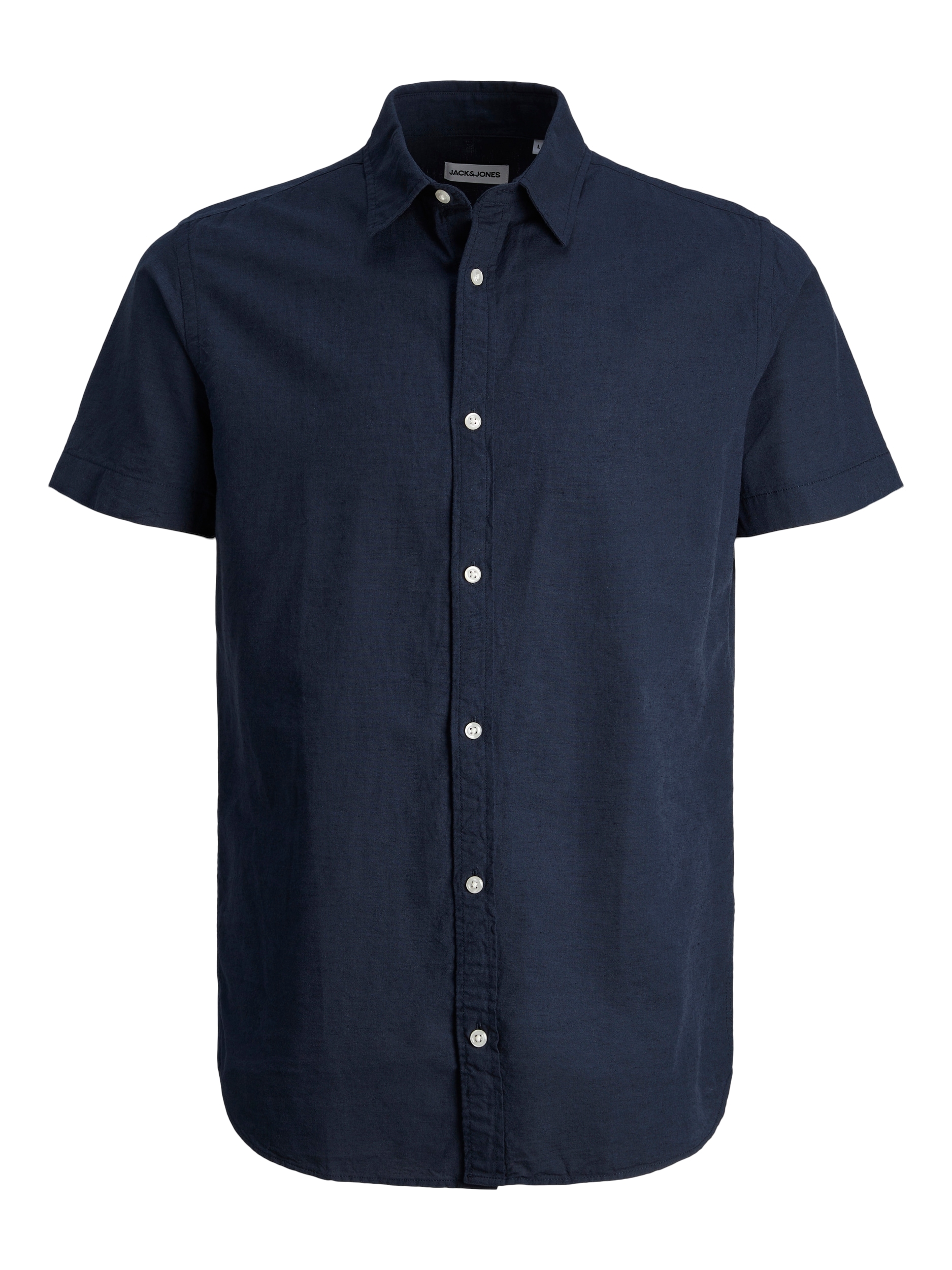 Jack & Jones Kurzarmhemd »JJELINEN BLEND SHIRT SS SN« von jack & jones