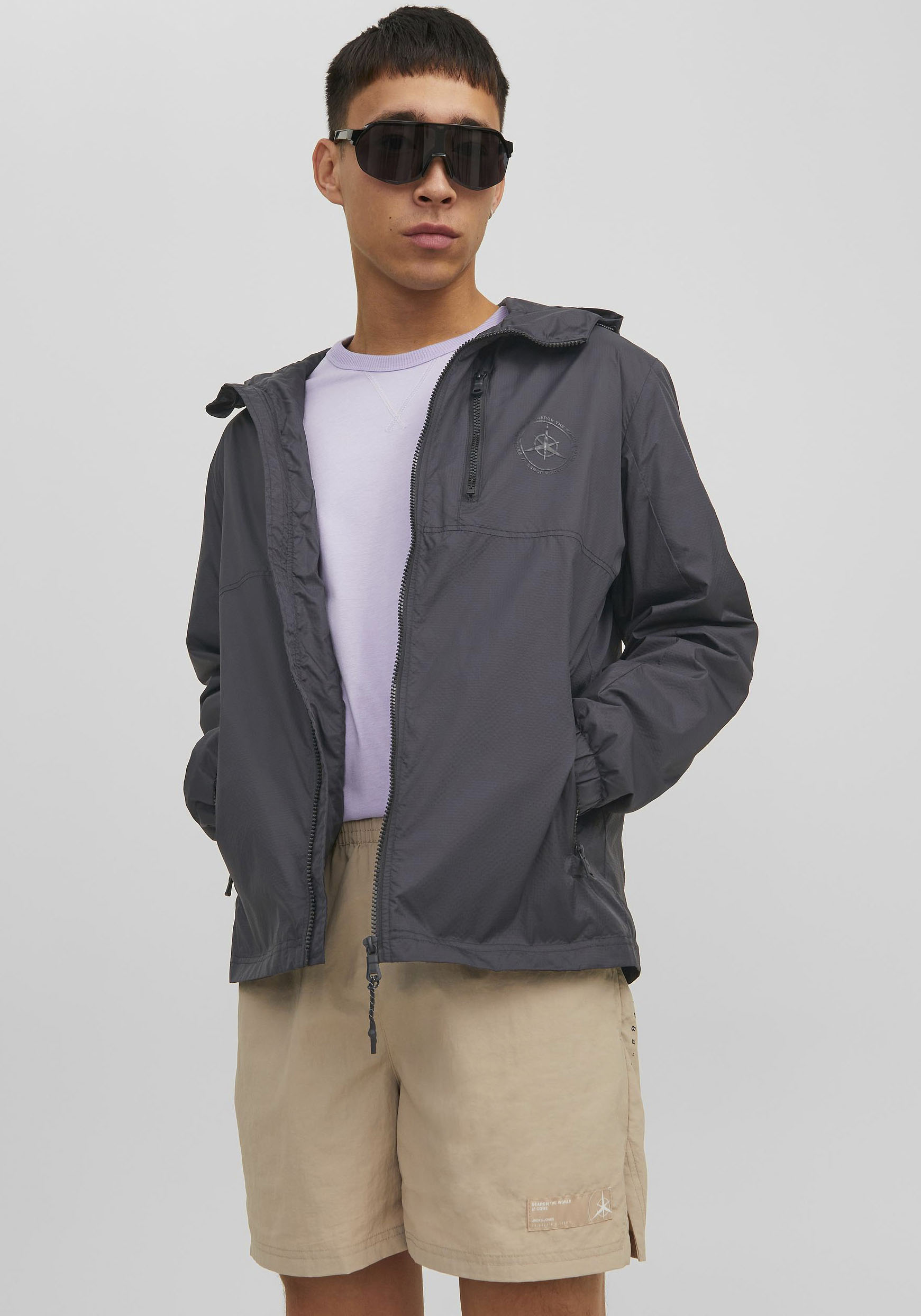 Jack & Jones Kurzjacke »JCOFILO LIGHT JACKET SN«, mit Kapuze von jack & jones