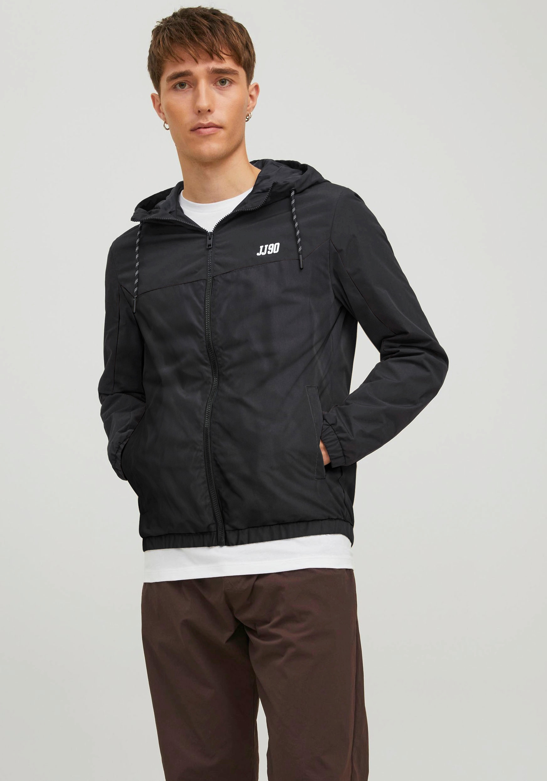 Jack & Jones Kurzjacke »JJ JJDOVER HOOD JACKET«, mit Kapuze von jack & jones