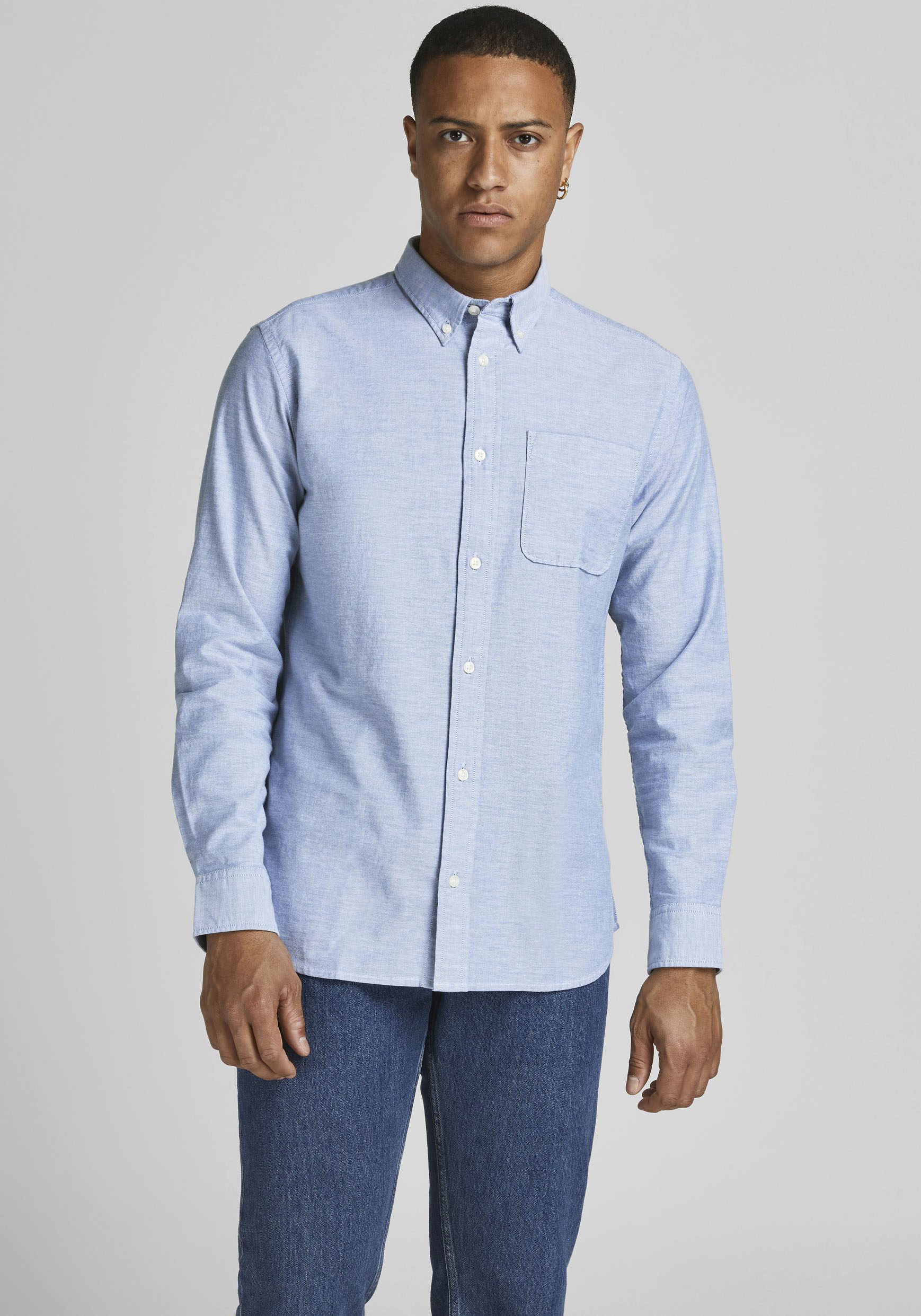 Jack & Jones Langarmhemd »BROOK OXFORD« von jack & jones