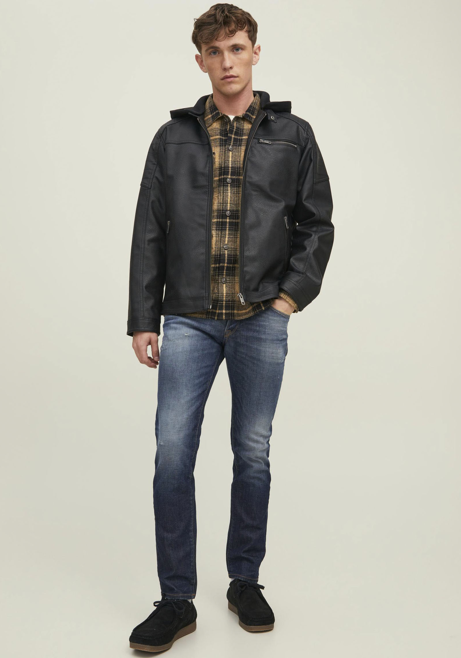 Jack & Jones Langarmhemd »JAY OVERSHIRT« von jack & jones