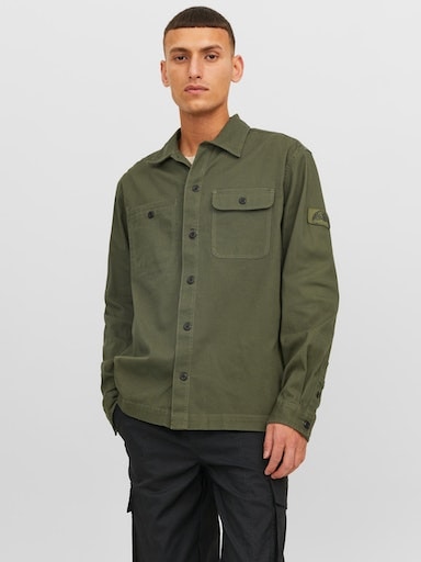 Jack & Jones Langarmhemd »JCOCLASSIC BEN OVERSHIRT LS RELAXED NOOS« von jack & jones