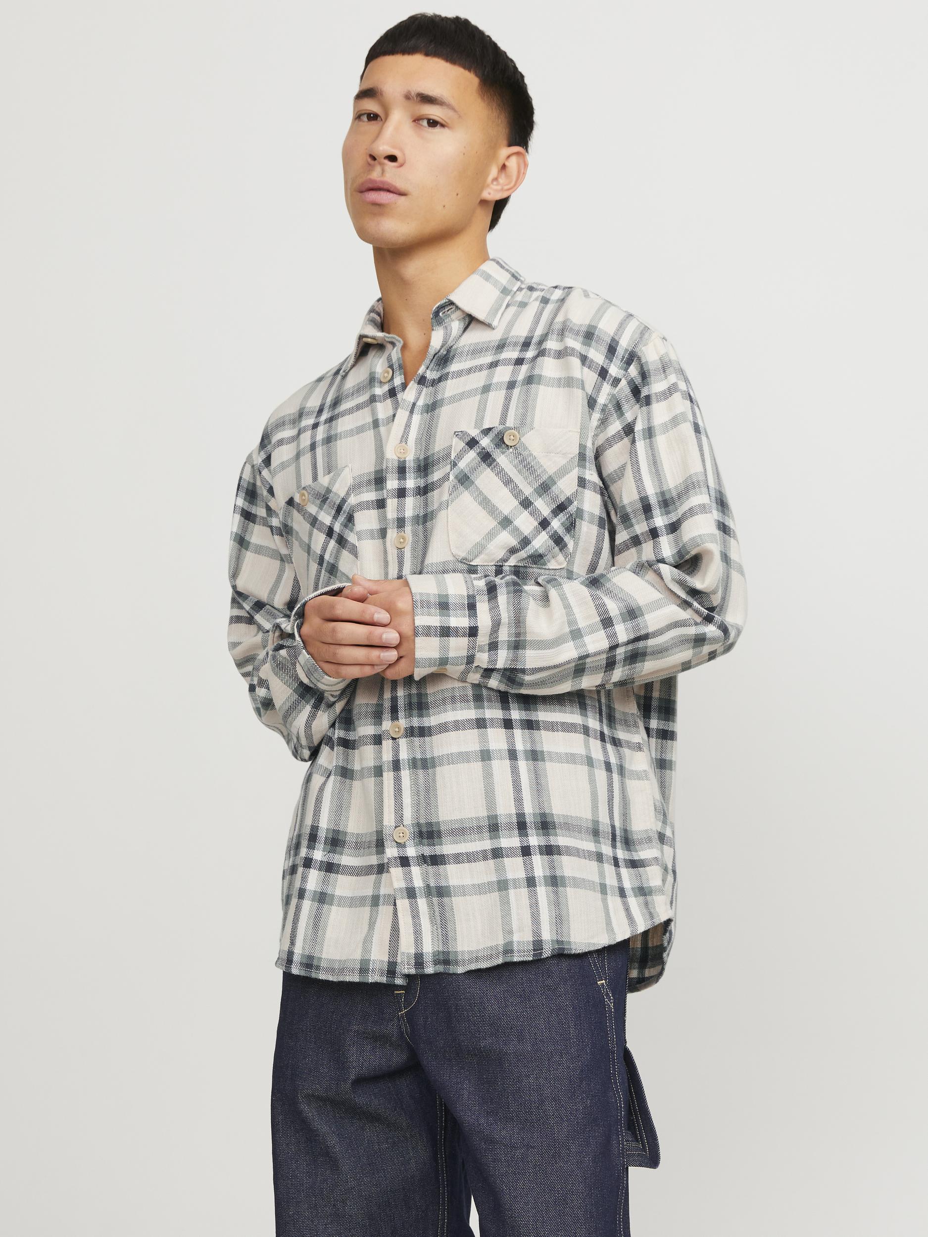 Jack & Jones Langarmhemd »JJEMICHAEL OVERSHIRT LS SN« von jack & jones