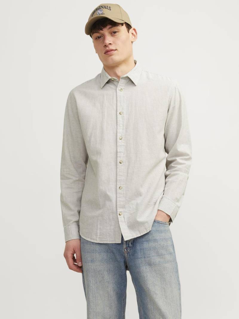Jack & Jones Langarmhemd »JJESUMMER LINEN BLEND SHIRT LS SN« von jack & jones