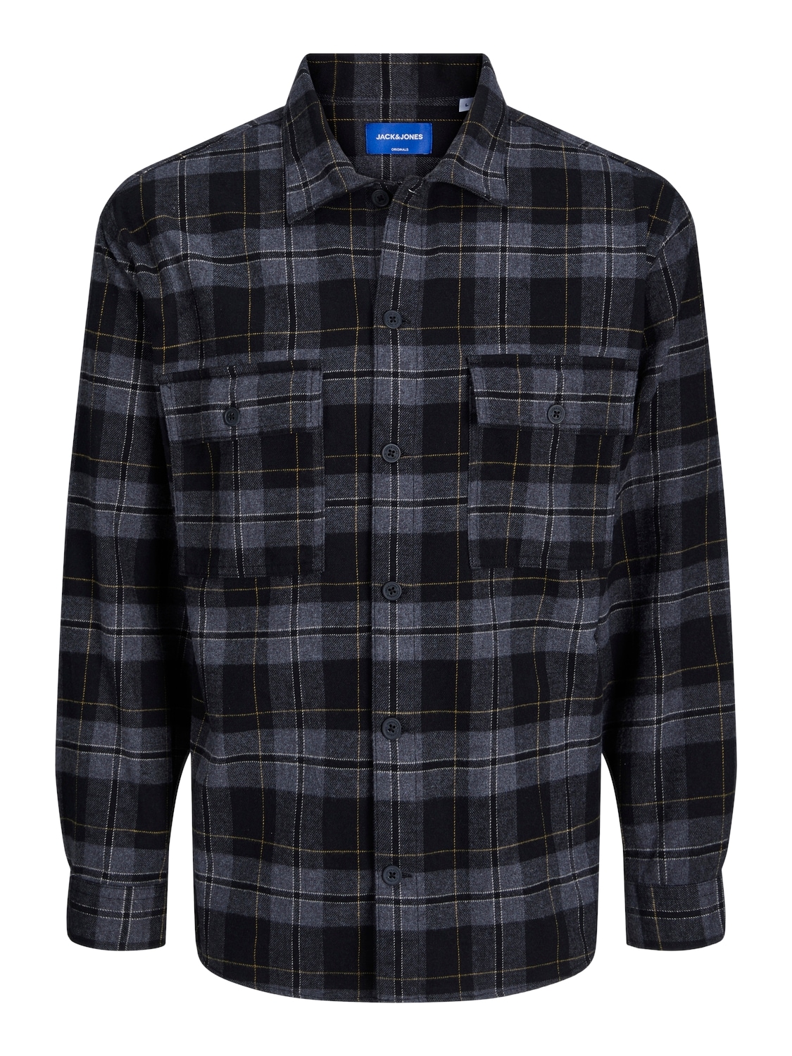 Jack & Jones Langarmhemd »JORBLAFRI CHECK OVERSHIRT LS BF« von jack & jones