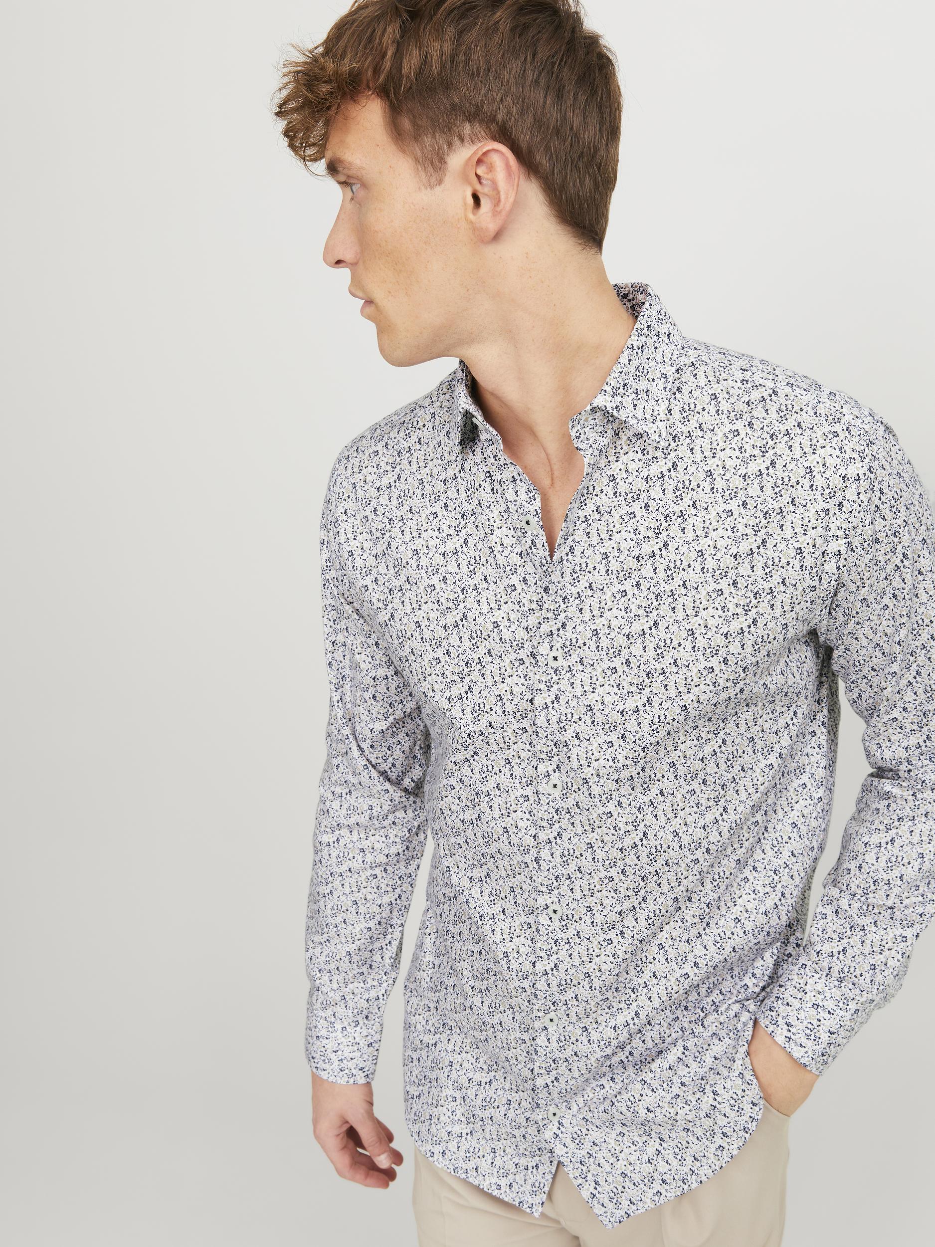 Jack & Jones Langarmhemd »JPRBLANORDIC PRINT SHIRT L/S SN« von jack & jones