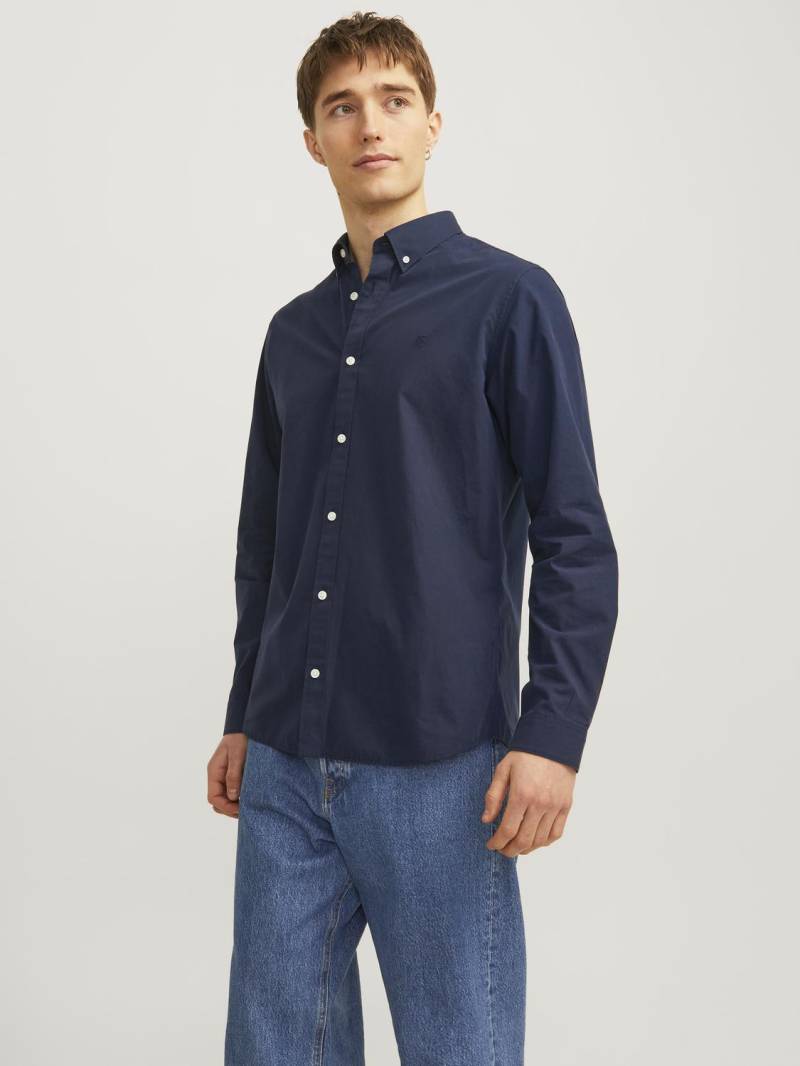 Jack & Jones Langarmhemd »JPRCCPOPLIN LOGO COMFORT SHIRT L/S SN« von jack & jones