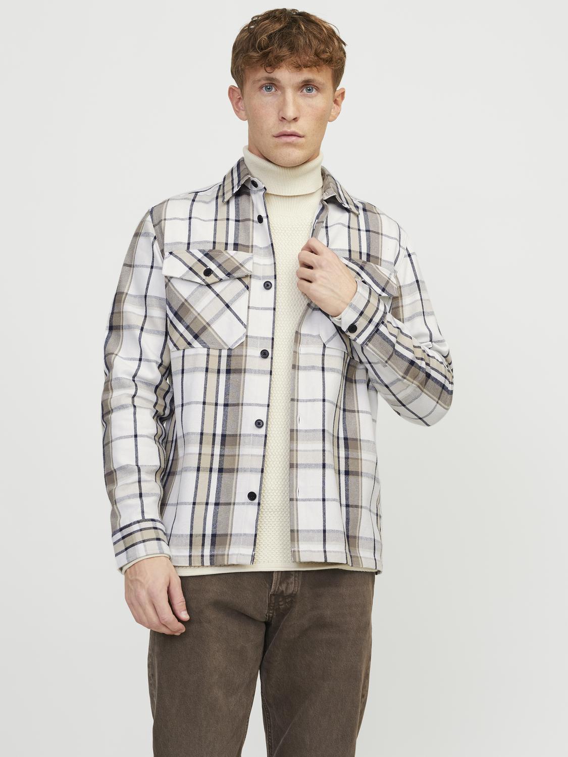 Jack & Jones Langarmhemd »JPRCCROY SPRING CHECK OVERSHIRT L/S SN« von jack & jones