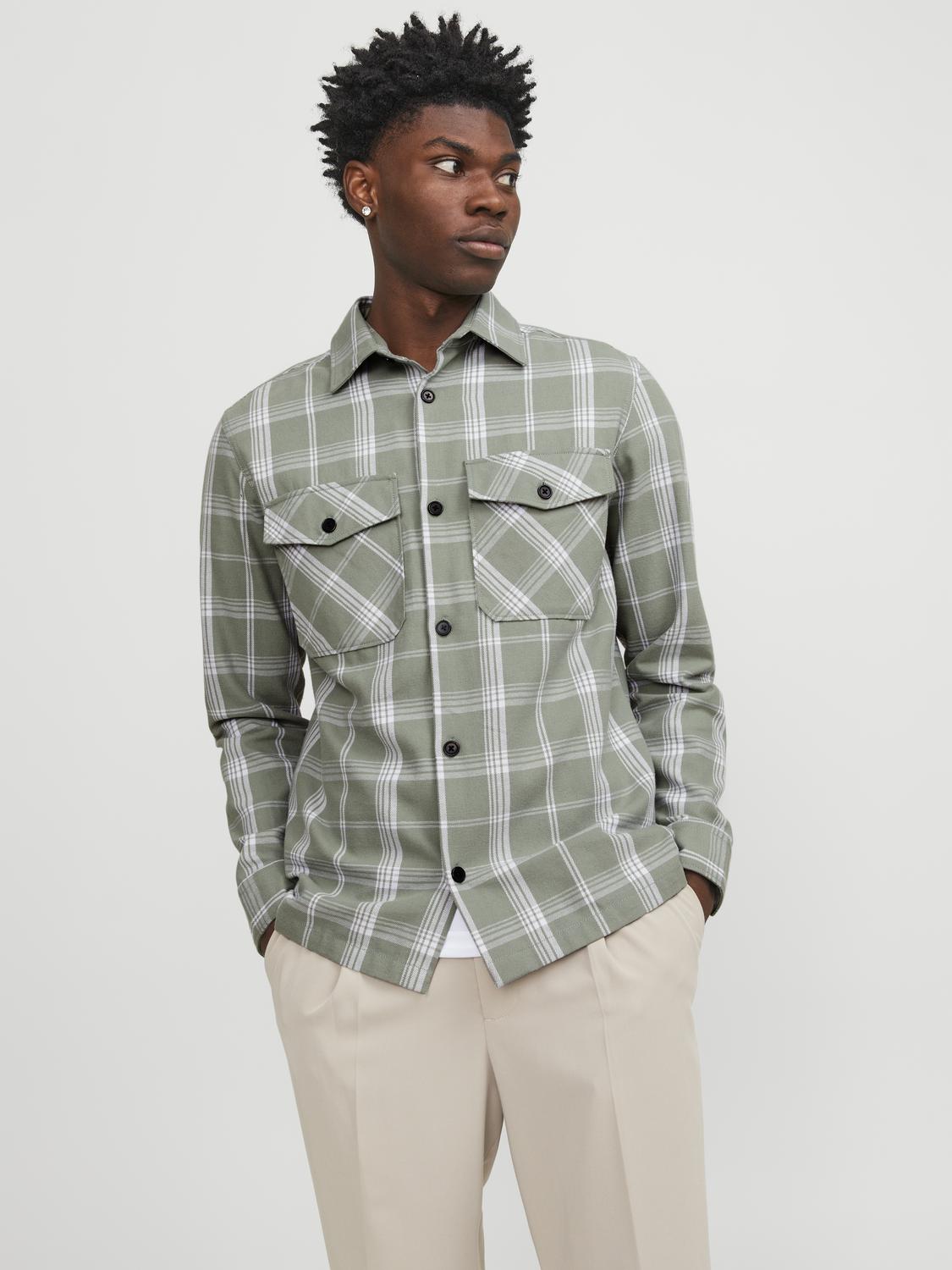 Jack & Jones Langarmhemd »JPRCCROY SPRING CHECK OVERSHIRT L/S SN« von jack & jones