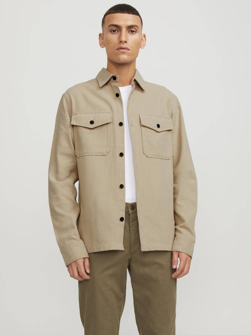 Jack & Jones Langarmhemd »JPRCCROY SPRING SOLID OVERSHIRT L/S SN« von jack & jones