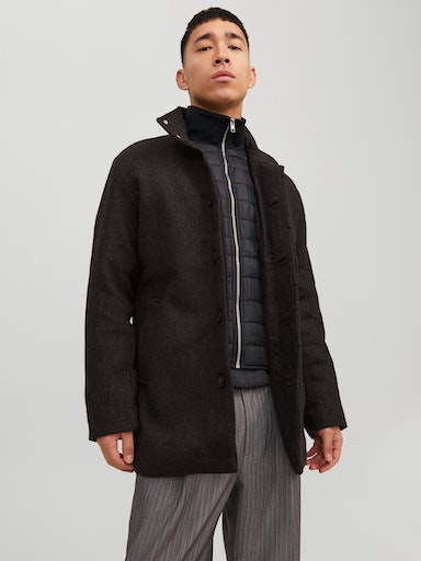 Jack & Jones Langjacke »JJEDUNHAM WOOL JACKET SN« von jack & jones