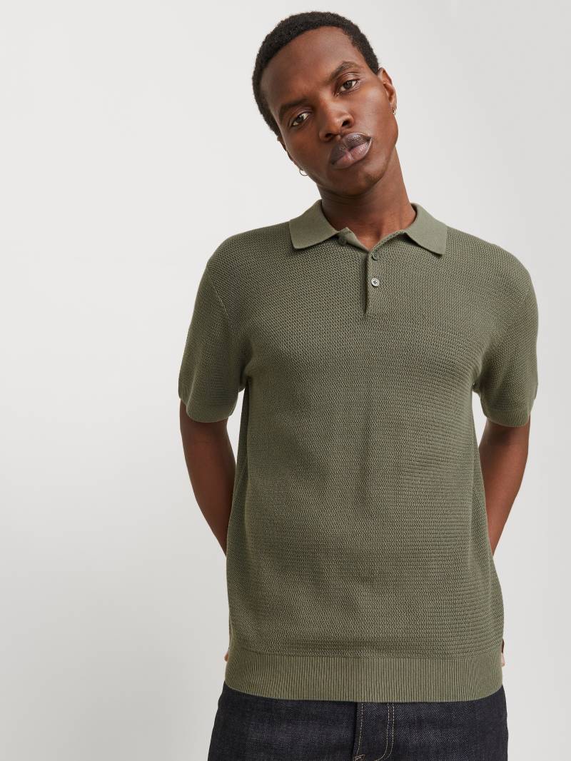 Jack & Jones Polokragenpullover »JPRCCCOOPER KNIT POLO SS SN« von jack & jones