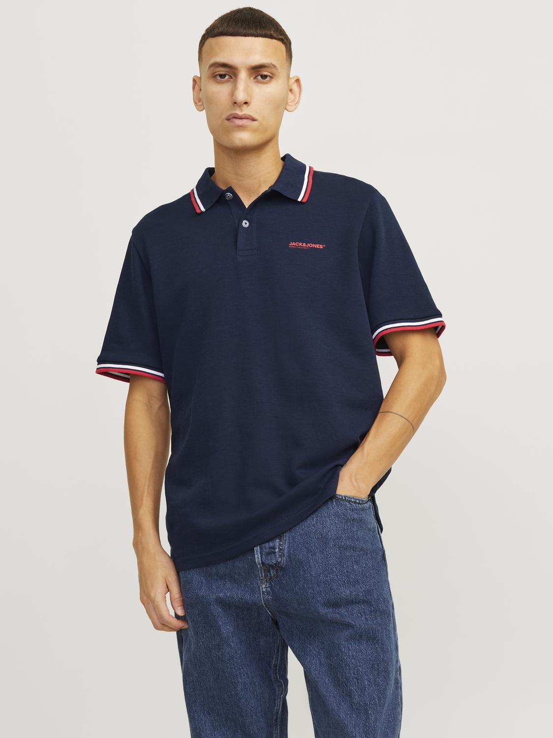 Jack & Jones Poloshirt »JJCAMPA POLO SS« von jack & jones