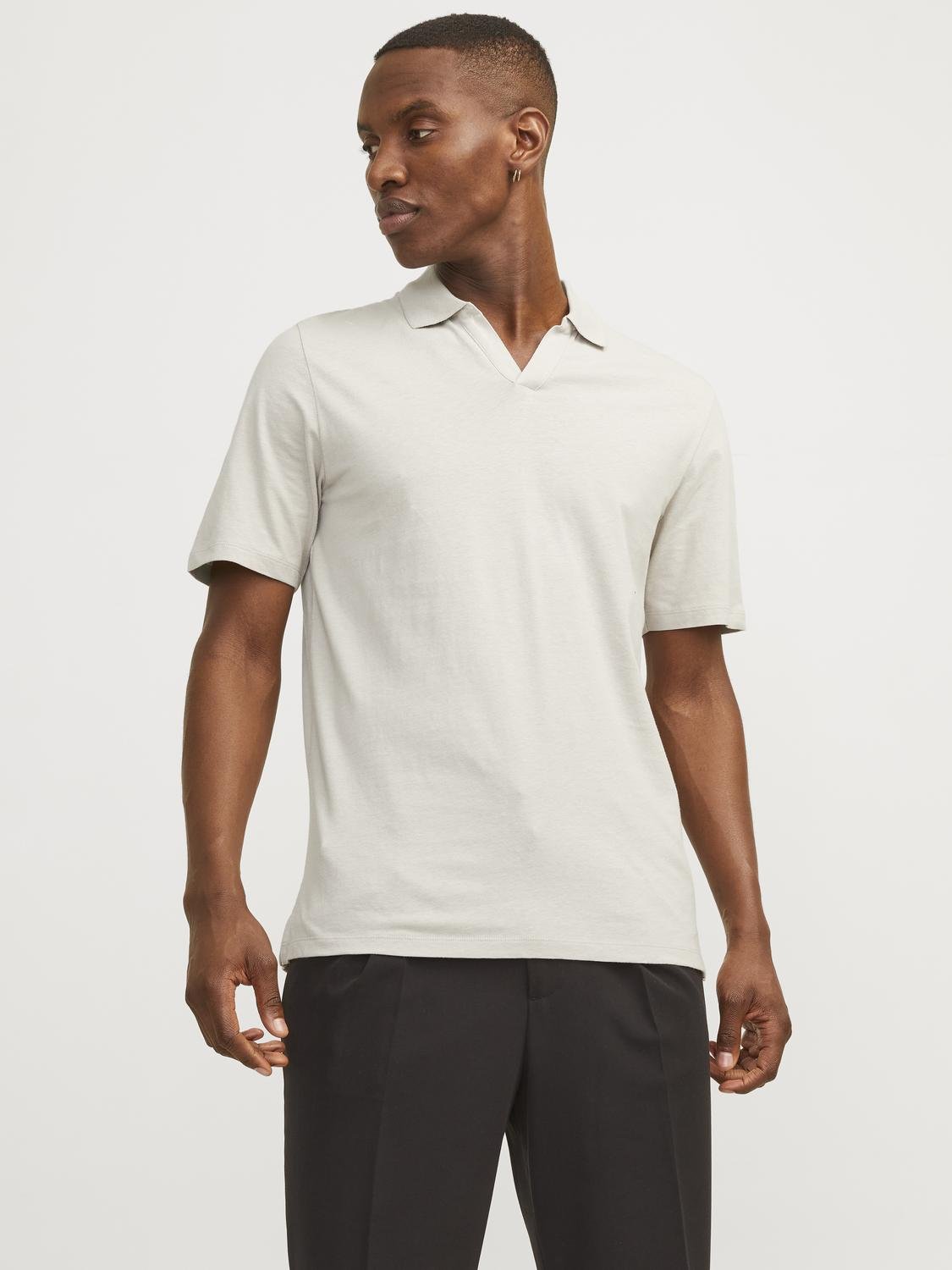 Jack & Jones Poloshirt »JJESUMMER LINEN POLO SS LN« von jack & jones