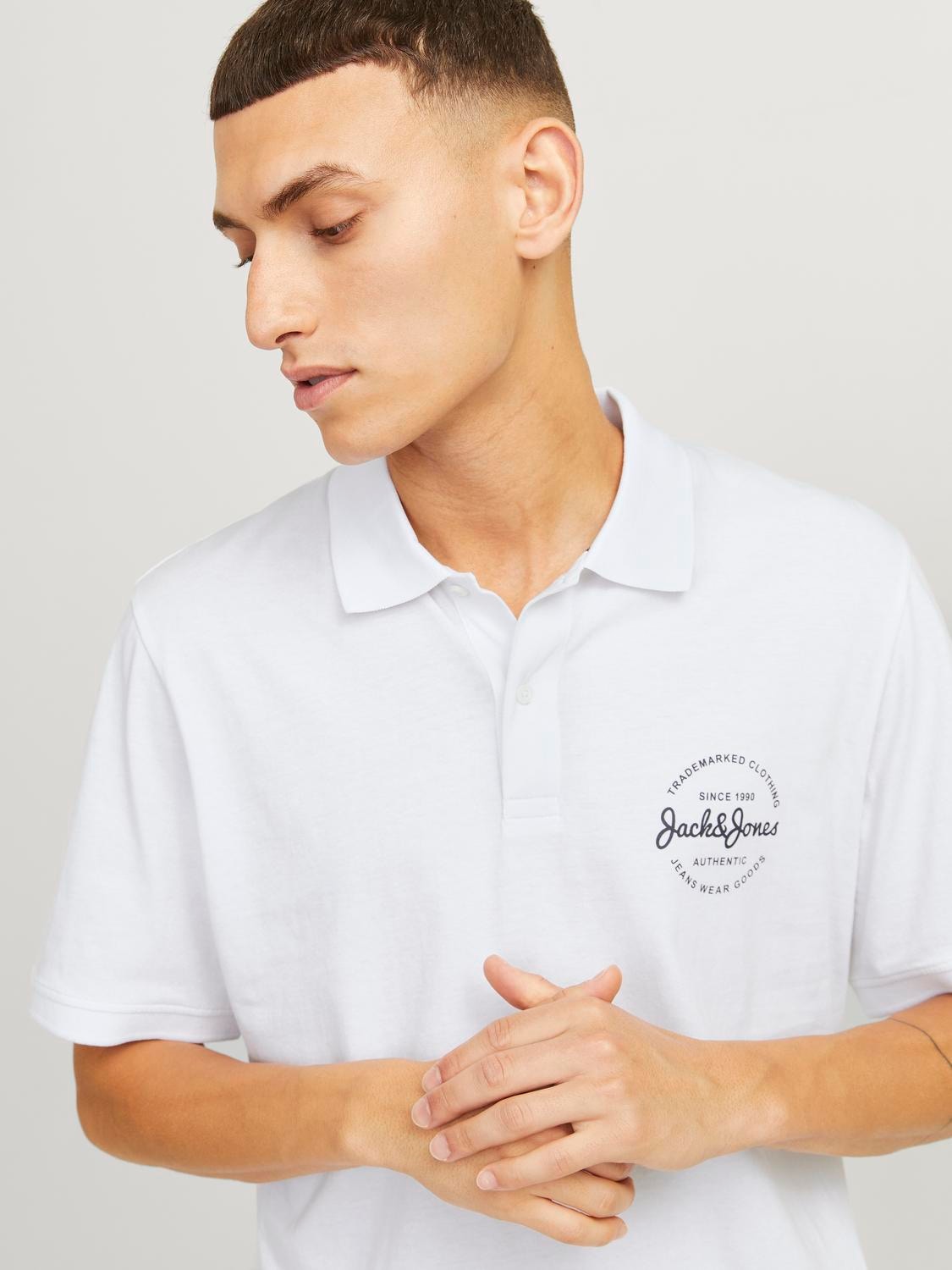 Jack & Jones Poloshirt »JJFOREST POLO SS« von jack & jones