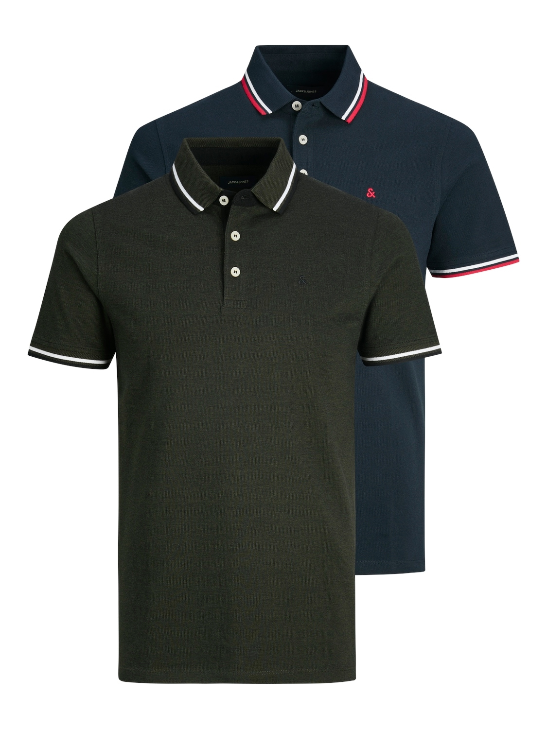 Jack & Jones Poloshirt »PAULOS POLO 2PK«, (Packung, 2 tlg., 2er-Pack) von jack & jones