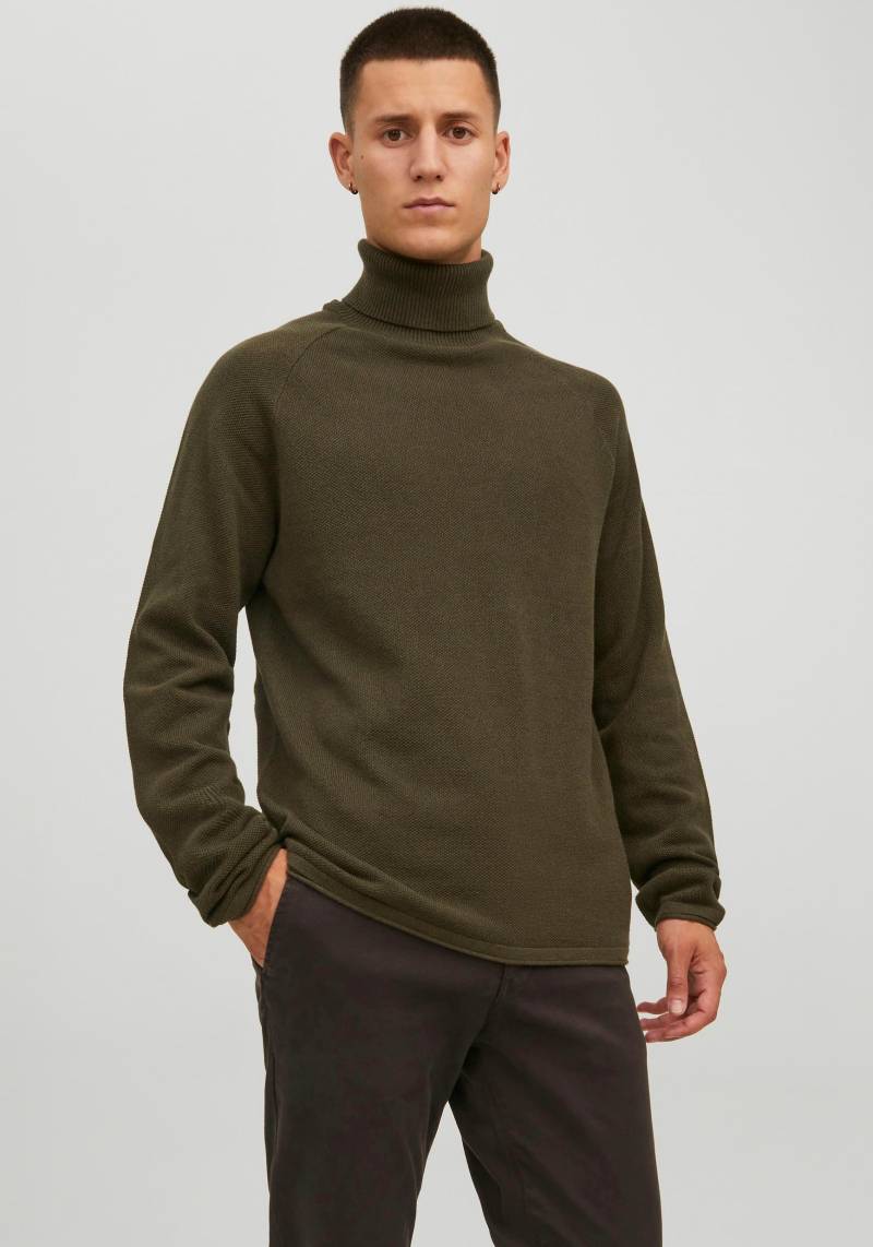 Jack & Jones Rollkragenpullover »HILL KNIT ROLL NECK« von jack & jones