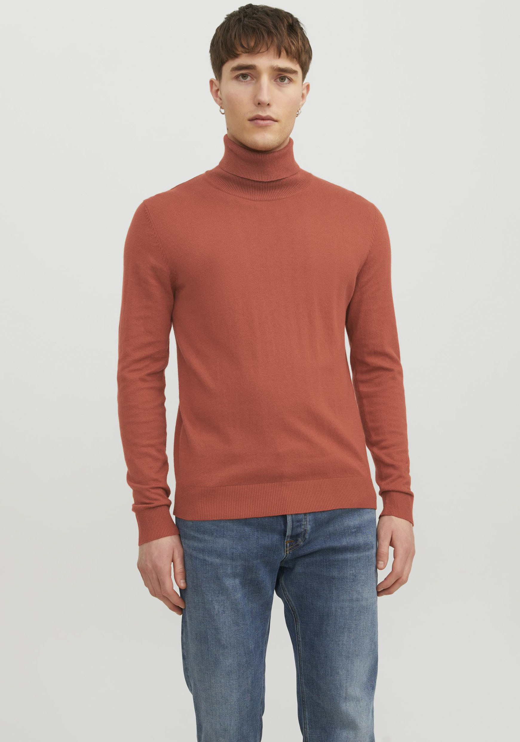 Jack & Jones Rollkragenpullover »JJEEMIL KNIT ROLL NECK NOOS« von jack & jones