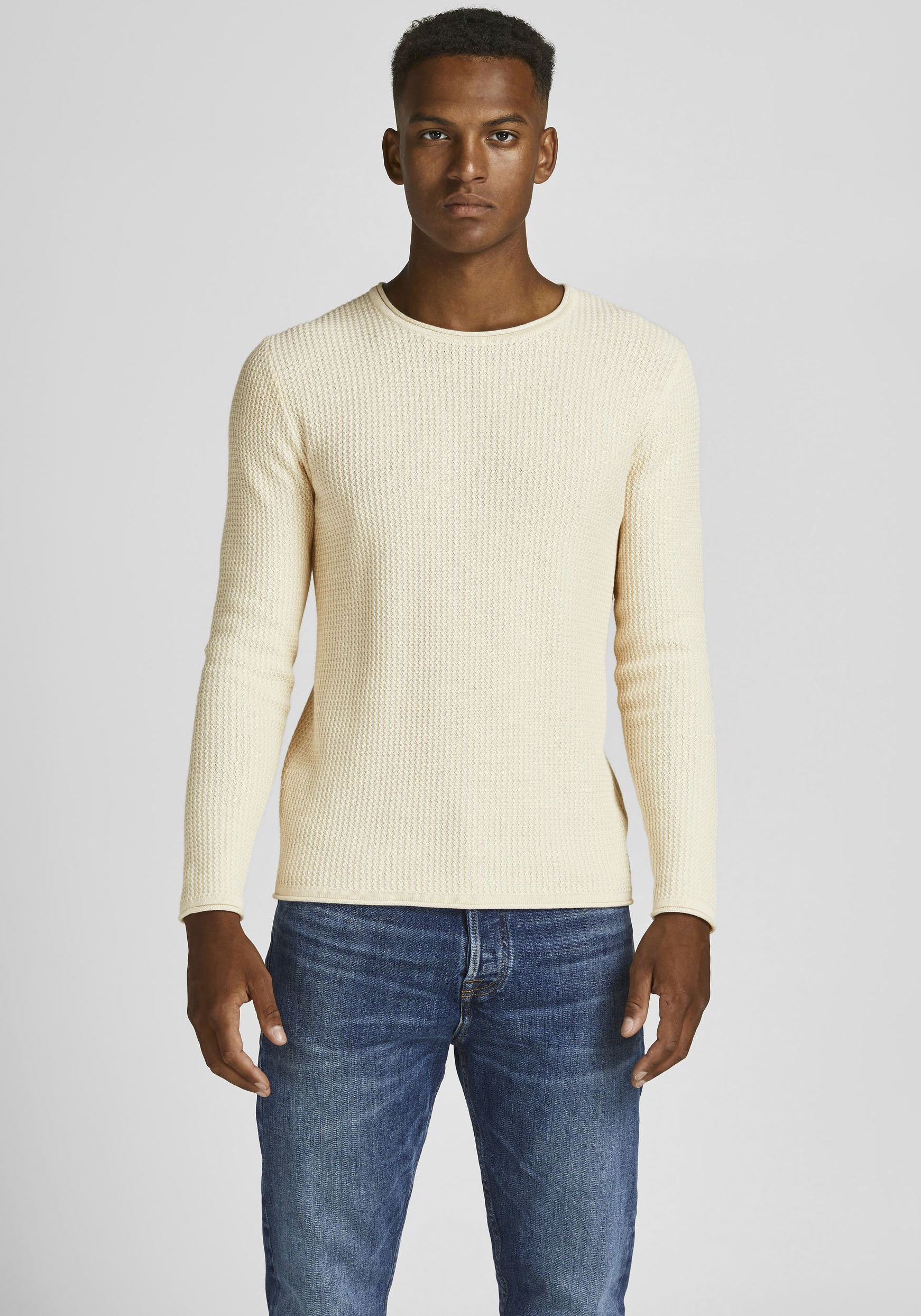 Jack & Jones Rundhalspullover »Carlos« von jack & jones