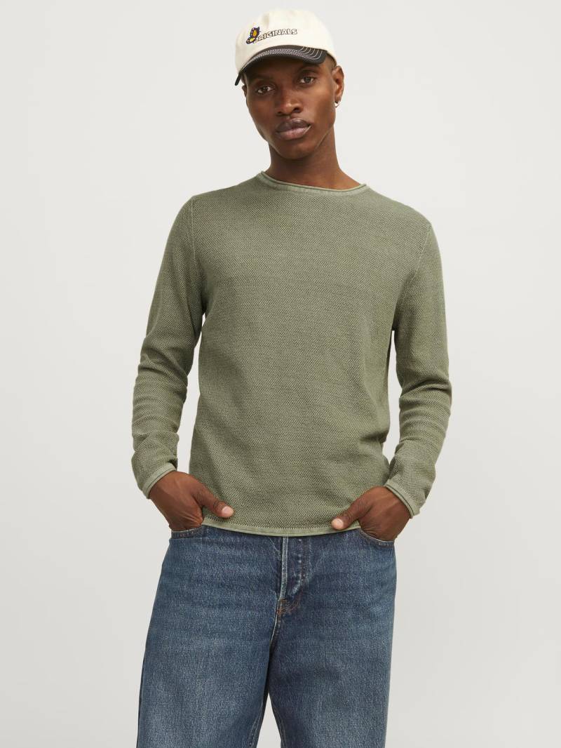 Jack & Jones Rundhalspullover »JJDEAN KNIT CREW NECK« von jack & jones