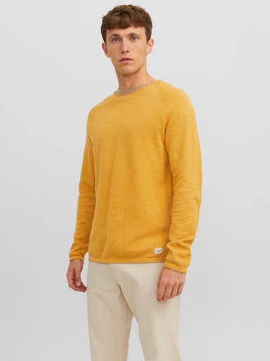 Jack & Jones Rundhalspullover »JJEHILL KNIT CREW NECK NOOS« von jack & jones