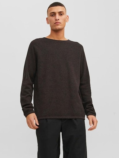 Jack & Jones Rundhalspullover »JJEHILL KNIT CREW NECK NOOS« von jack & jones