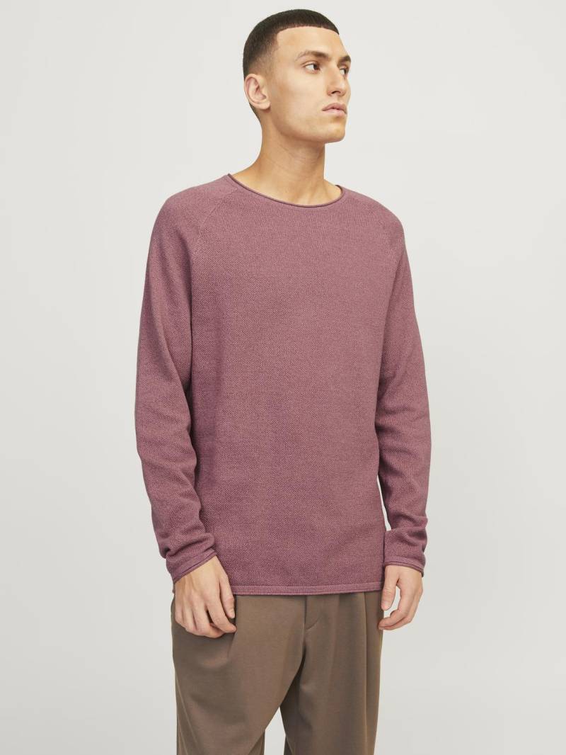 Jack & Jones Rundhalspullover »JJEHILL KNIT CREW NECK NOOS« von jack & jones