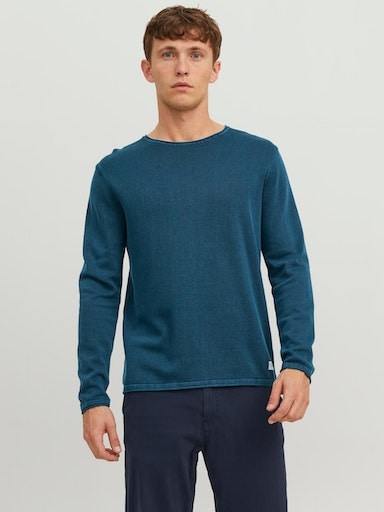 Jack & Jones Rundhalspullover »JJELEO KNIT CREW NECK NOOS« von jack & jones