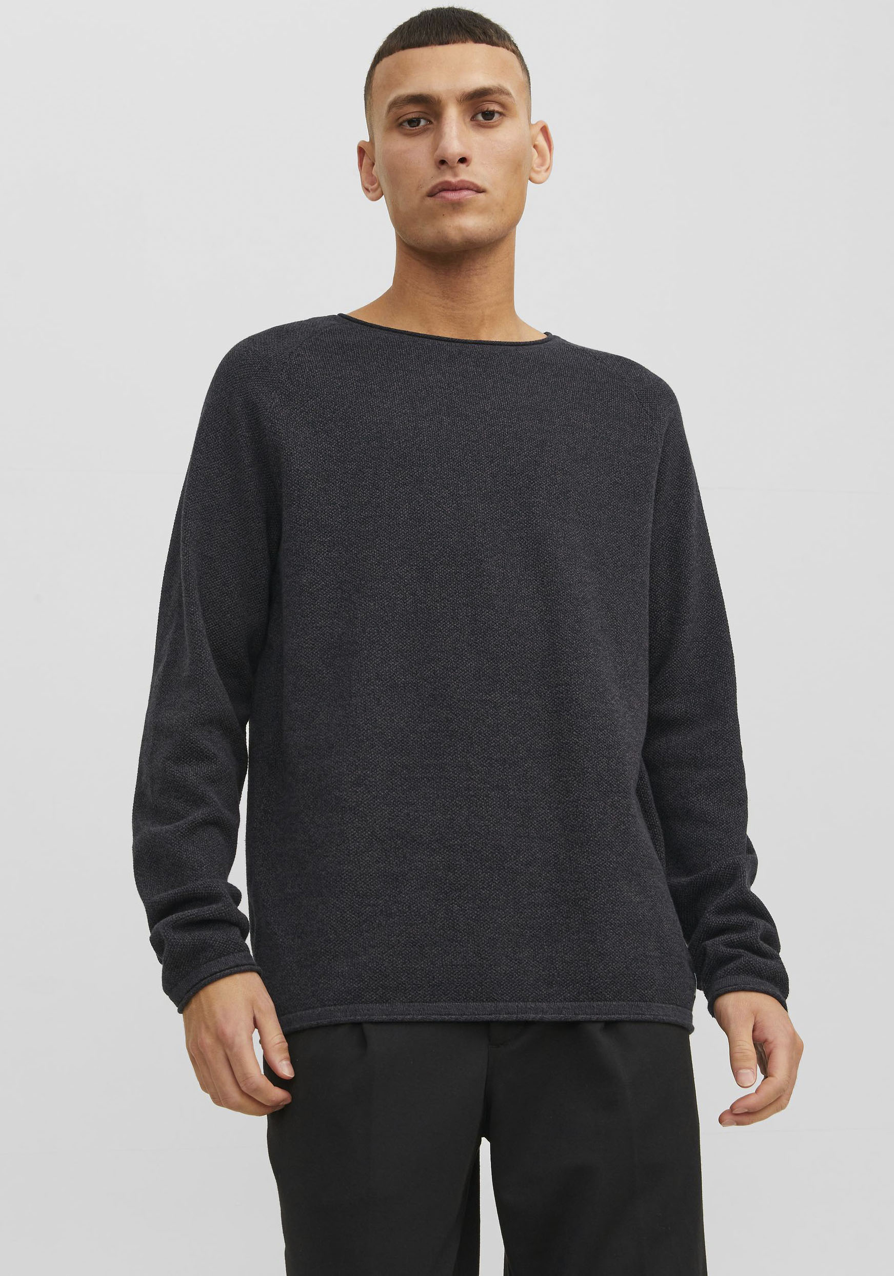 Jack & Jones Rundhalspullover »JPRBLUMIGUEL KNIT CREW NECK NOOS« von jack & jones