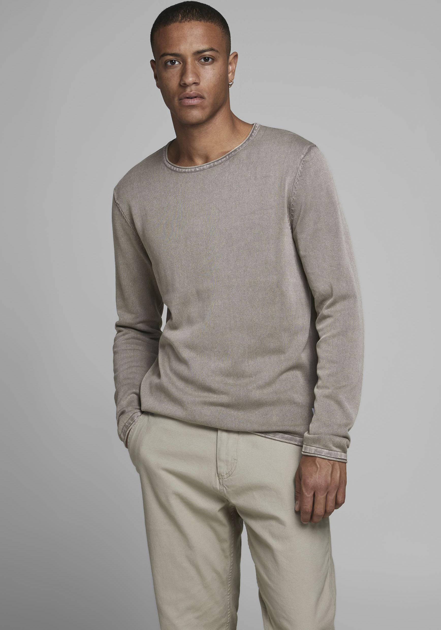 Jack & Jones Rundhalspullover »LEO« von jack & jones