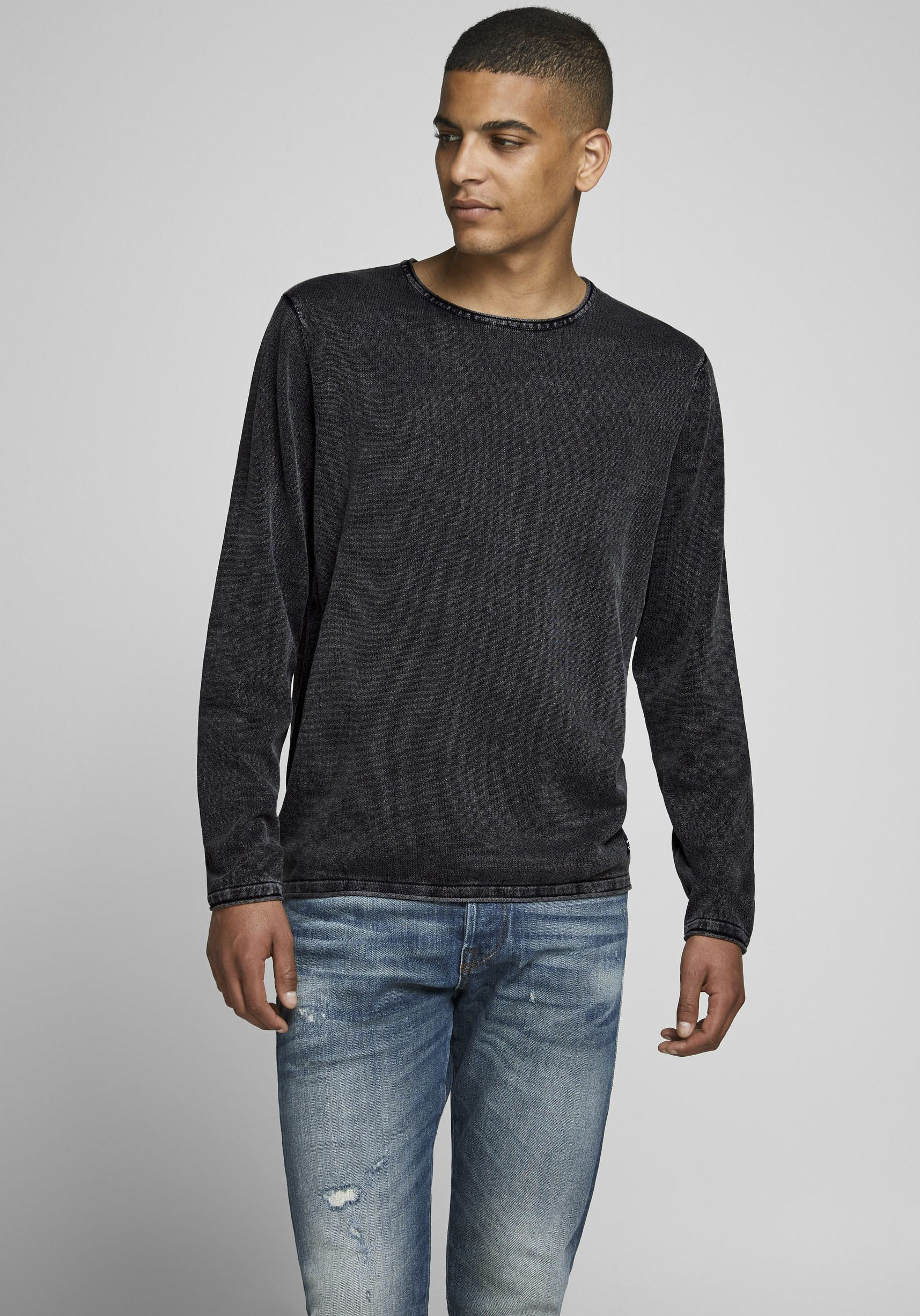 Jack & Jones Rundhalspullover »LEO« von jack & jones