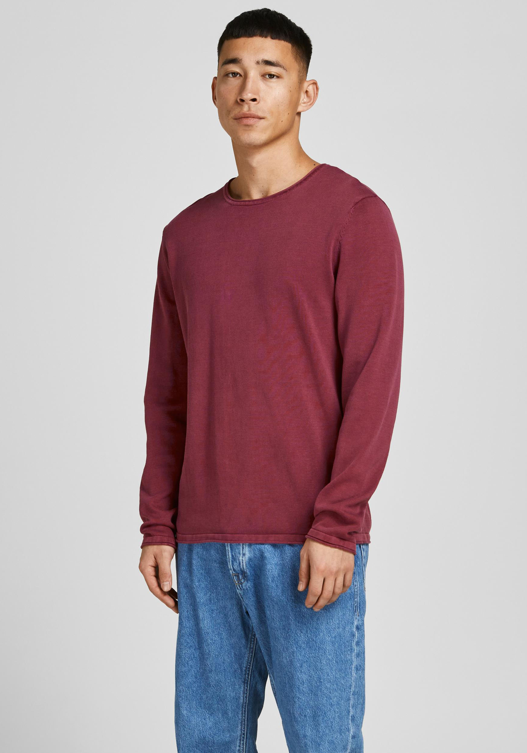 Jack & Jones Rundhalspullover »LEO« von jack & jones