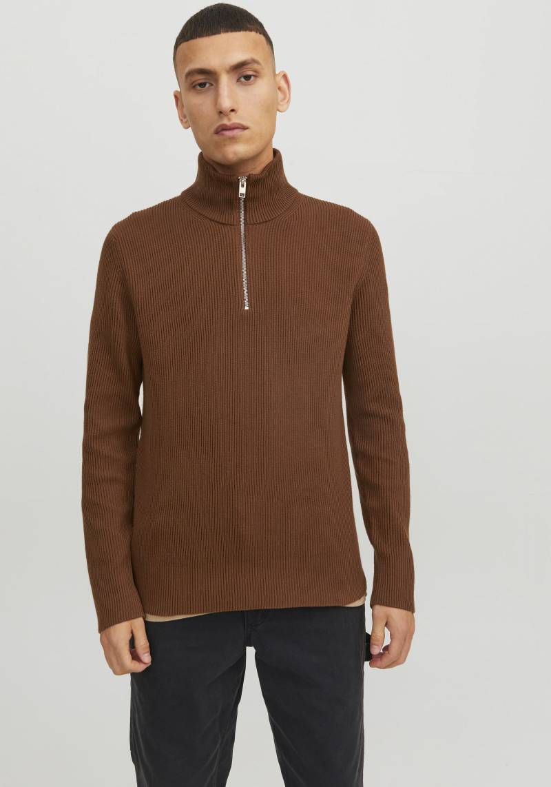 Jack & Jones Stehkragenpullover »JPRCCPERFECT KNIT HALF ZIP SN« von jack & jones