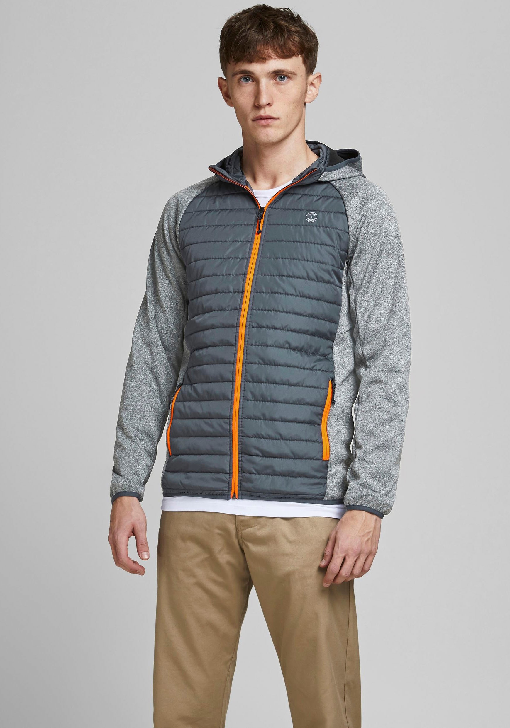 Jack & Jones Steppjacke »JJEMULTI QUILTED JACKET NOOS«, mit Kapuze von jack & jones