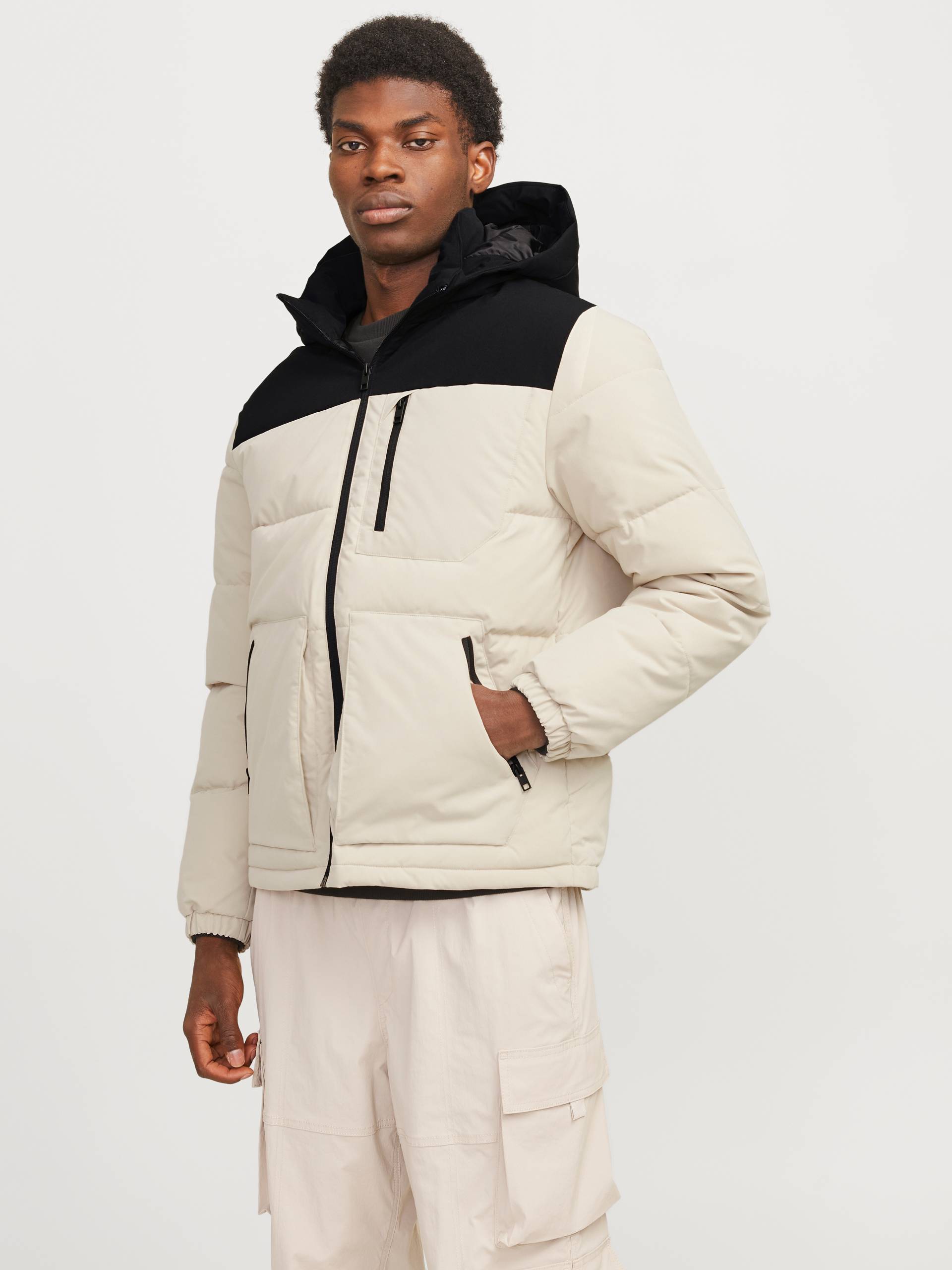 Jack & Jones Steppjacke »JJEOTTO PUFFER JACKET SN«, mit Kapuze von jack & jones