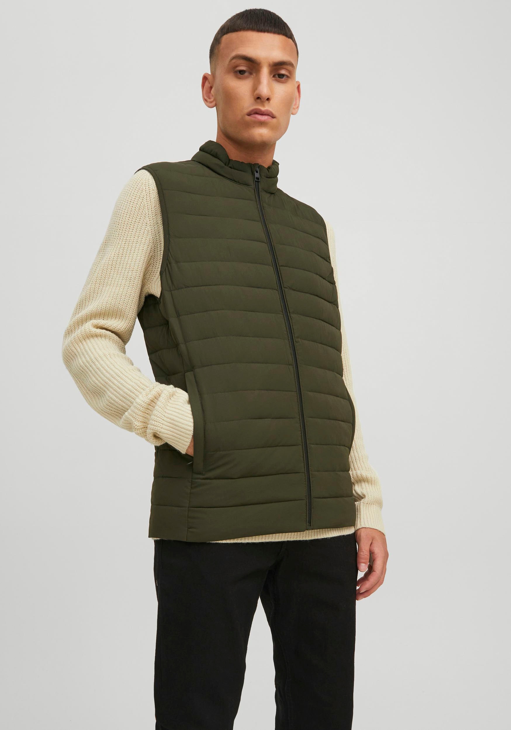 Jack & Jones Steppweste »RECYCLE BODYWARMER« von jack & jones