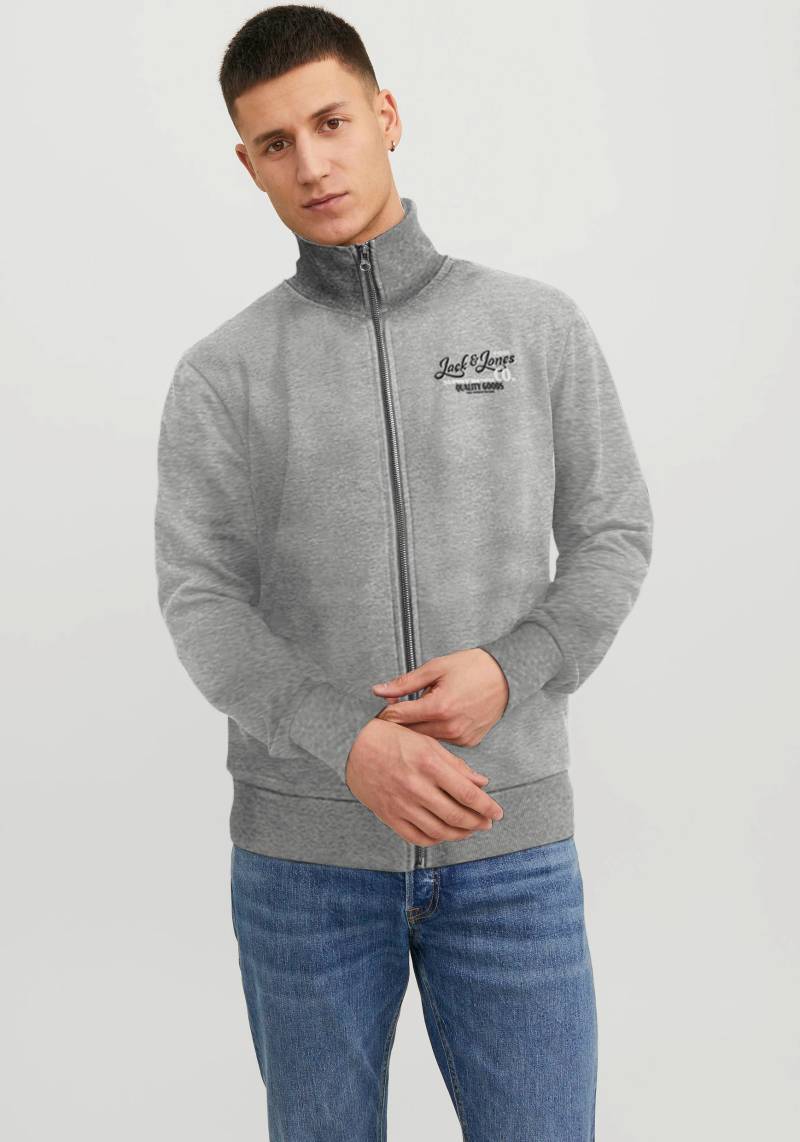 Jack & Jones Sweatjacke »JJ JJANDY SWEAT ZIP HIGH NECK« von jack & jones