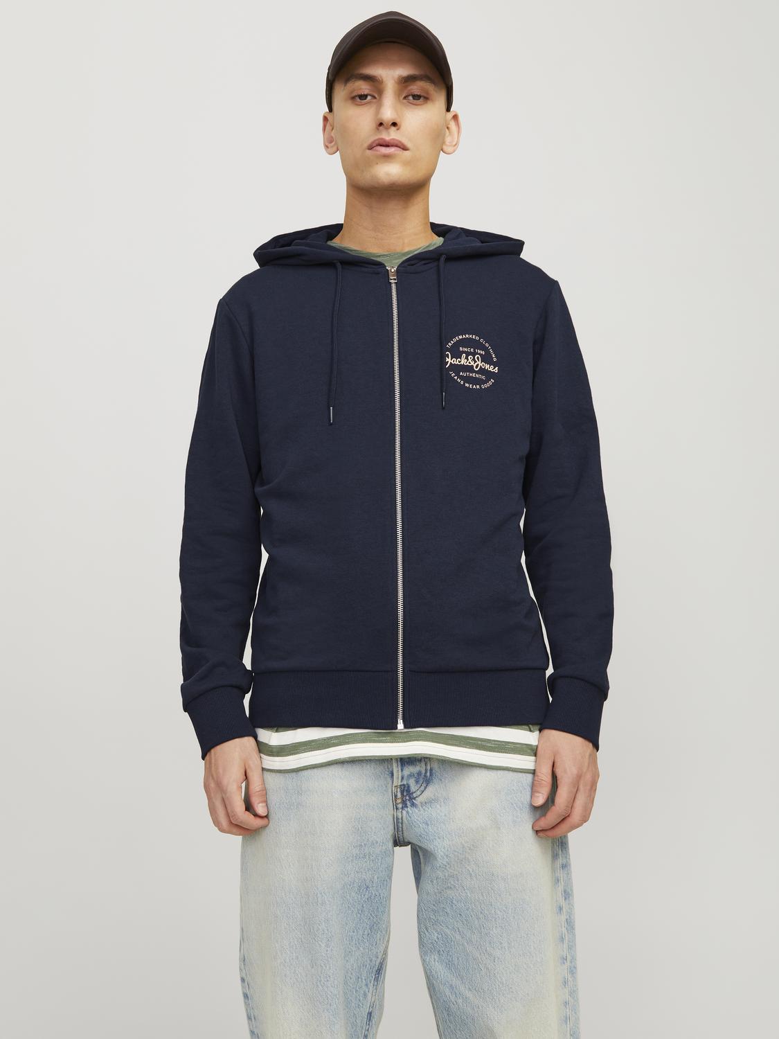 Jack & Jones Sweatjacke »JJFOREST SWEAT ZIP HOOD« von jack & jones