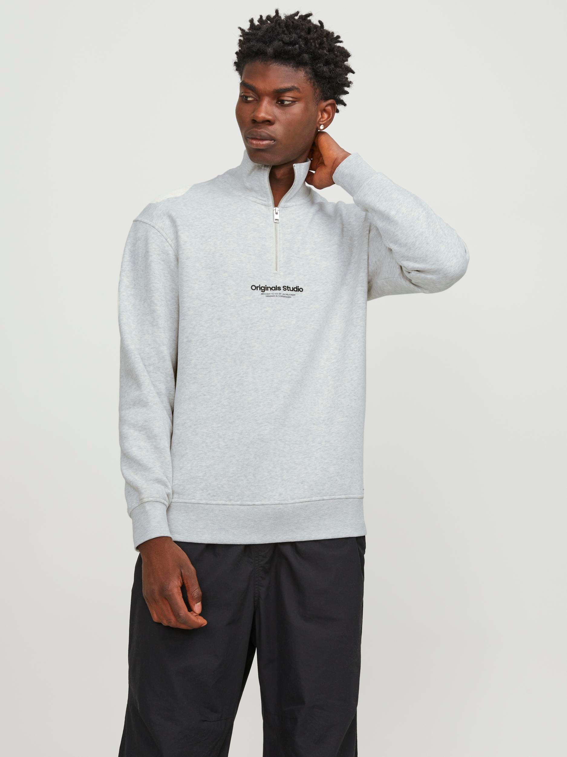 Jack & Jones Sweatshirt »JORVESTERBRO SWEAT QUARTER ZIP HN NOOS« von jack & jones