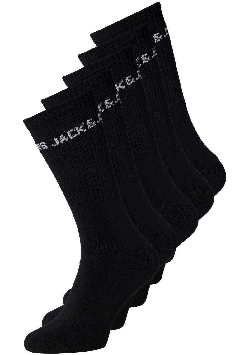 Jack & Jones Tennissocken »JACBASIC LOGO TENNIS SOCK 5 PACK NOOS«, (Packung, 5 Paar) von jack & jones