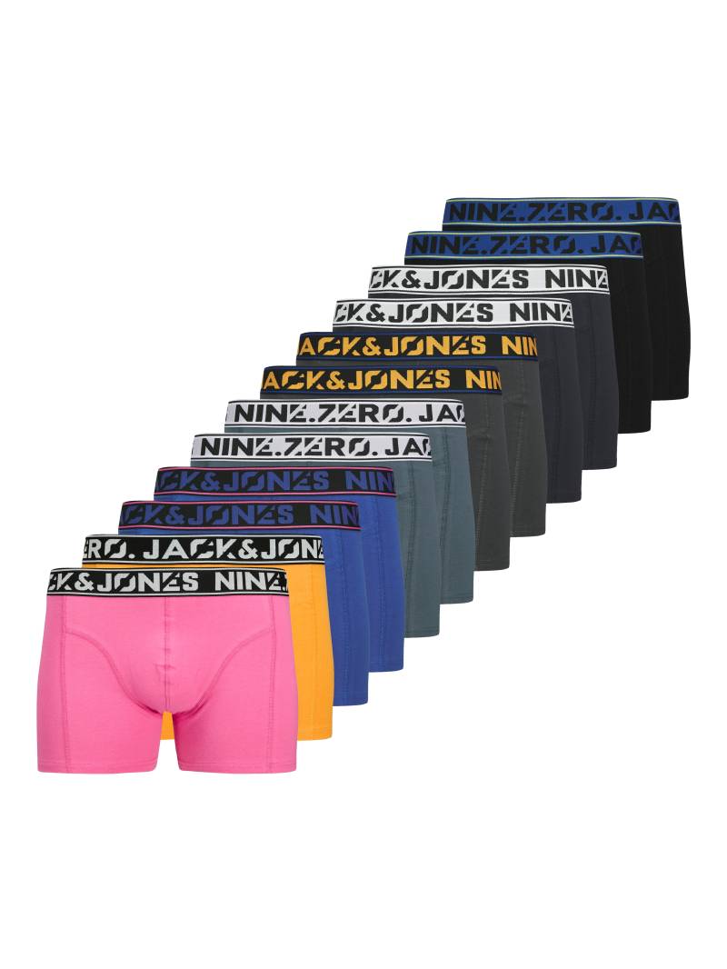 Jack & Jones Trunk »JACNINE.ZERO SOLID TRUNKS 12 PACK«, (Packung, 12 St.), mit Marken Schriftzug von jack & jones
