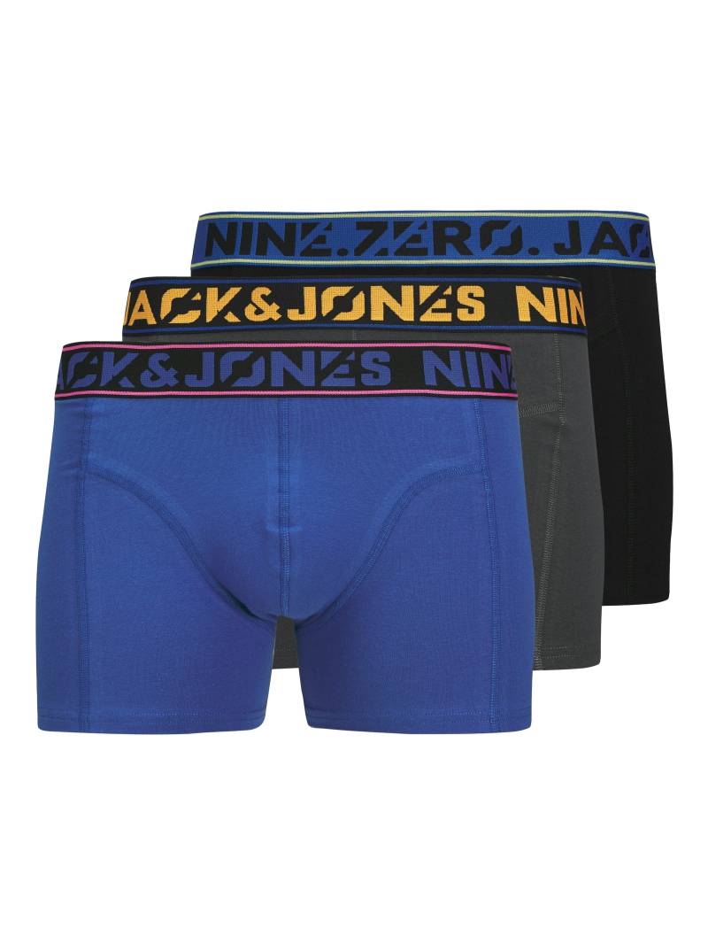Jack & Jones Trunk »JACNINE.ZERO SOLID TRUNKS 3 PACK«, (Packung, 3 St.), mit Marken Schriftzug von jack & jones