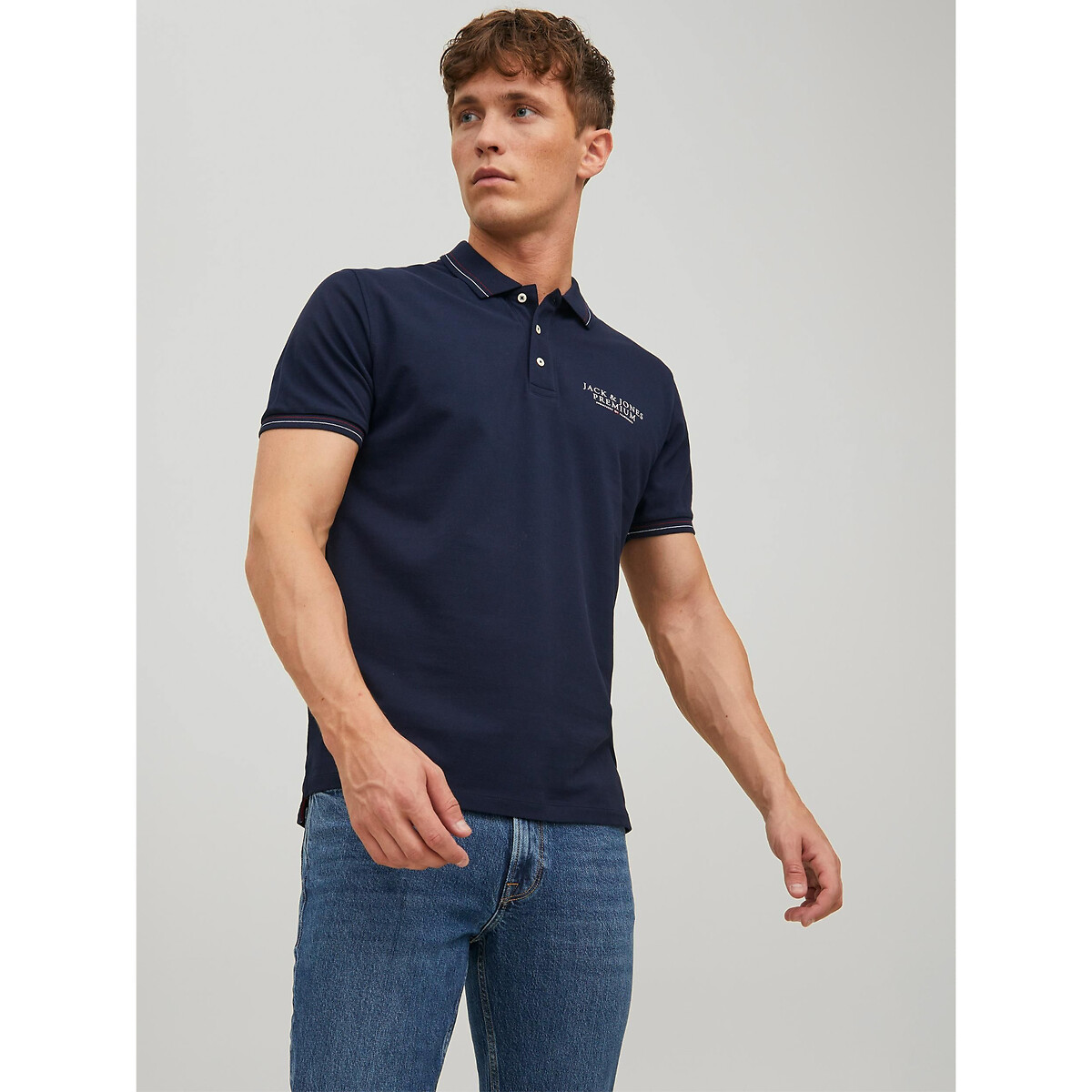 Premium Poloshirt Rubber von jack & jones