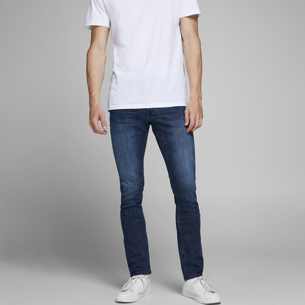 Slim-Fit-Jeans Glenn, Stretch-Anteil von jack & jones