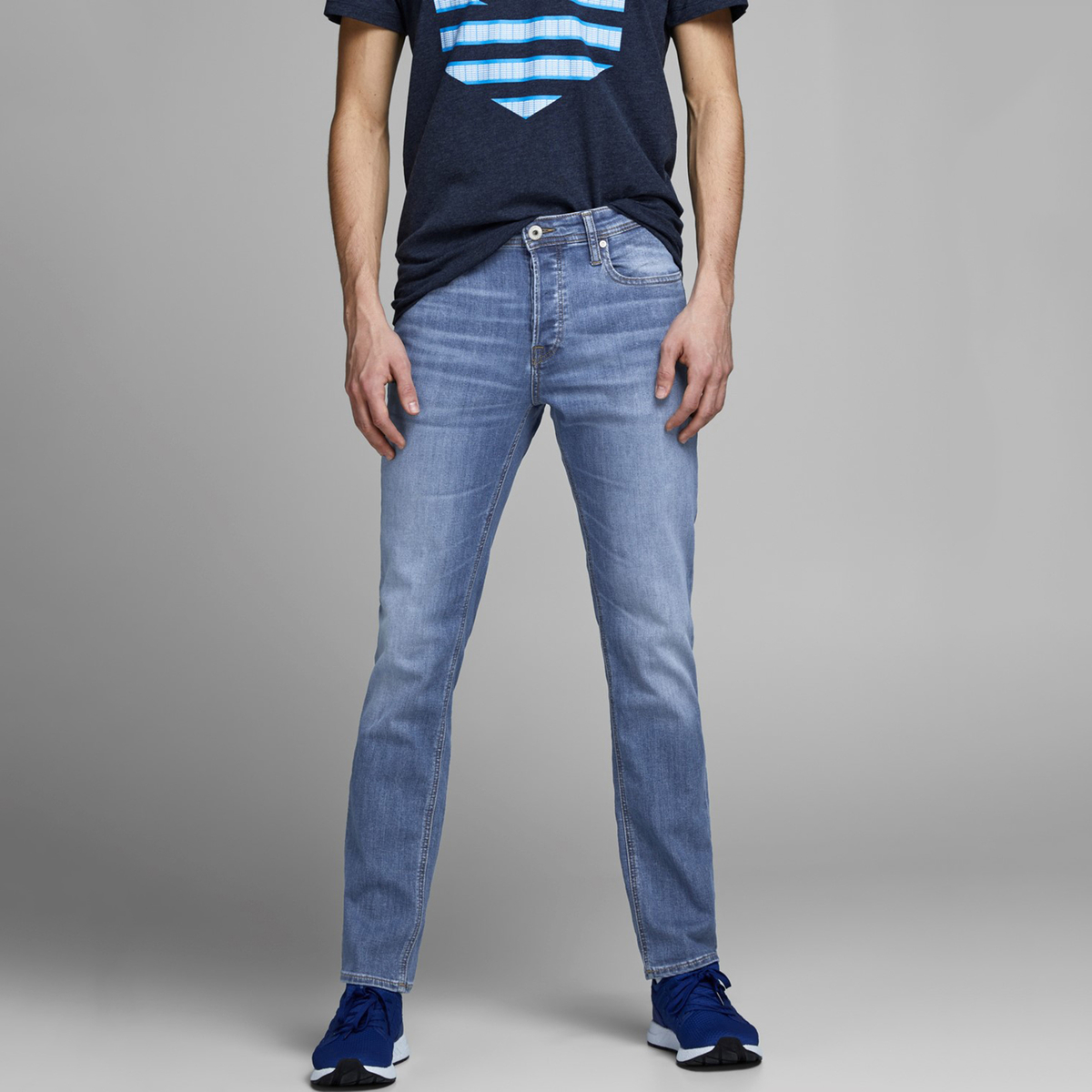 Stretch-Jeans Jjiglenn, Slim-Fit von jack & jones