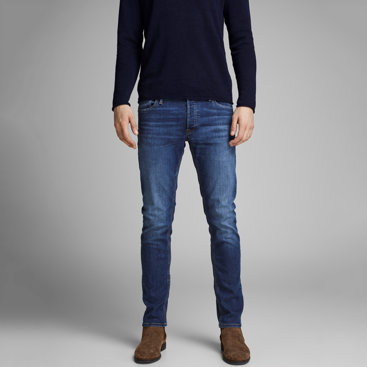 Stretch-Jeans Jjiglenn, Slim-Fit von jack & jones