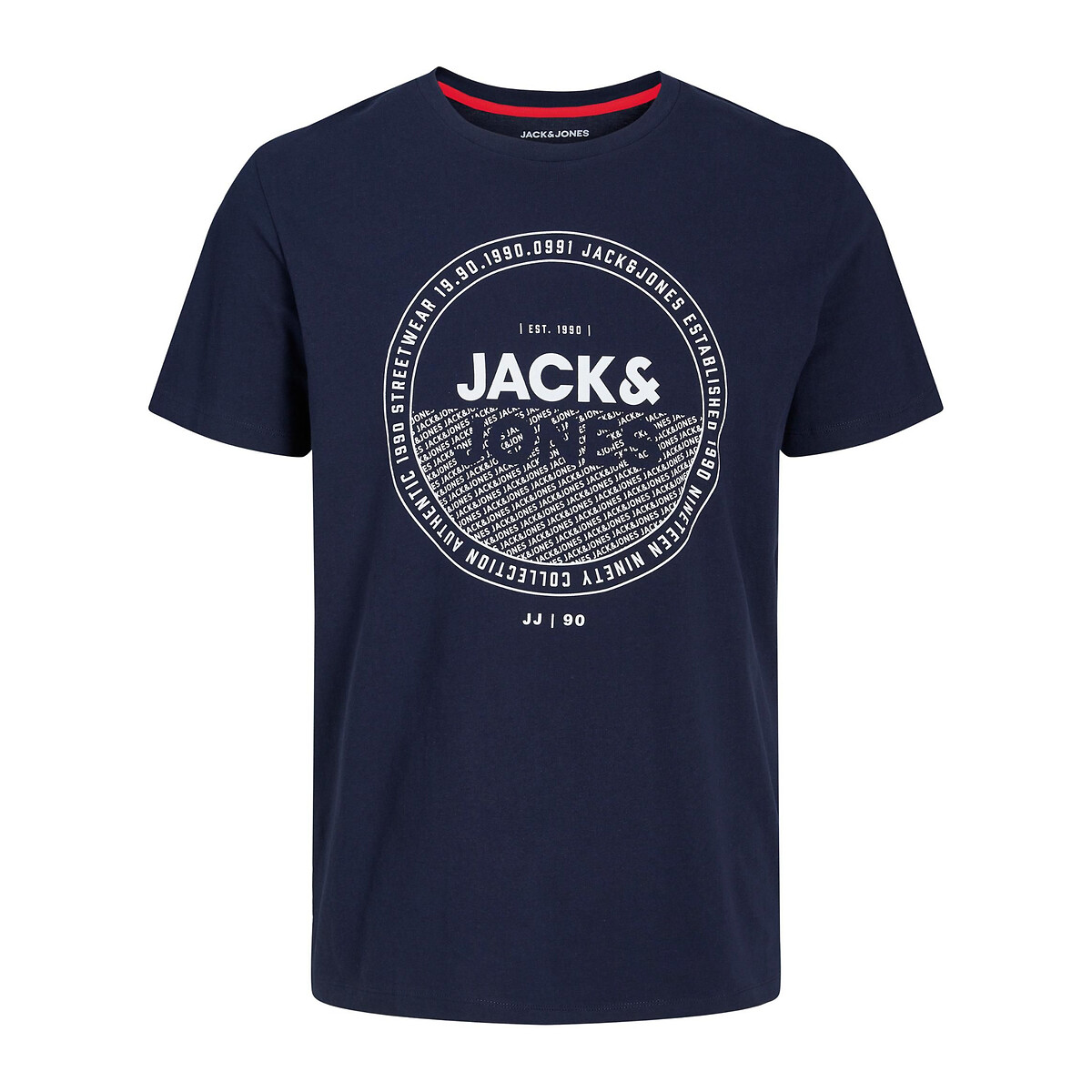 T-Shirt mit rundem Ausschnitt von jack & jones